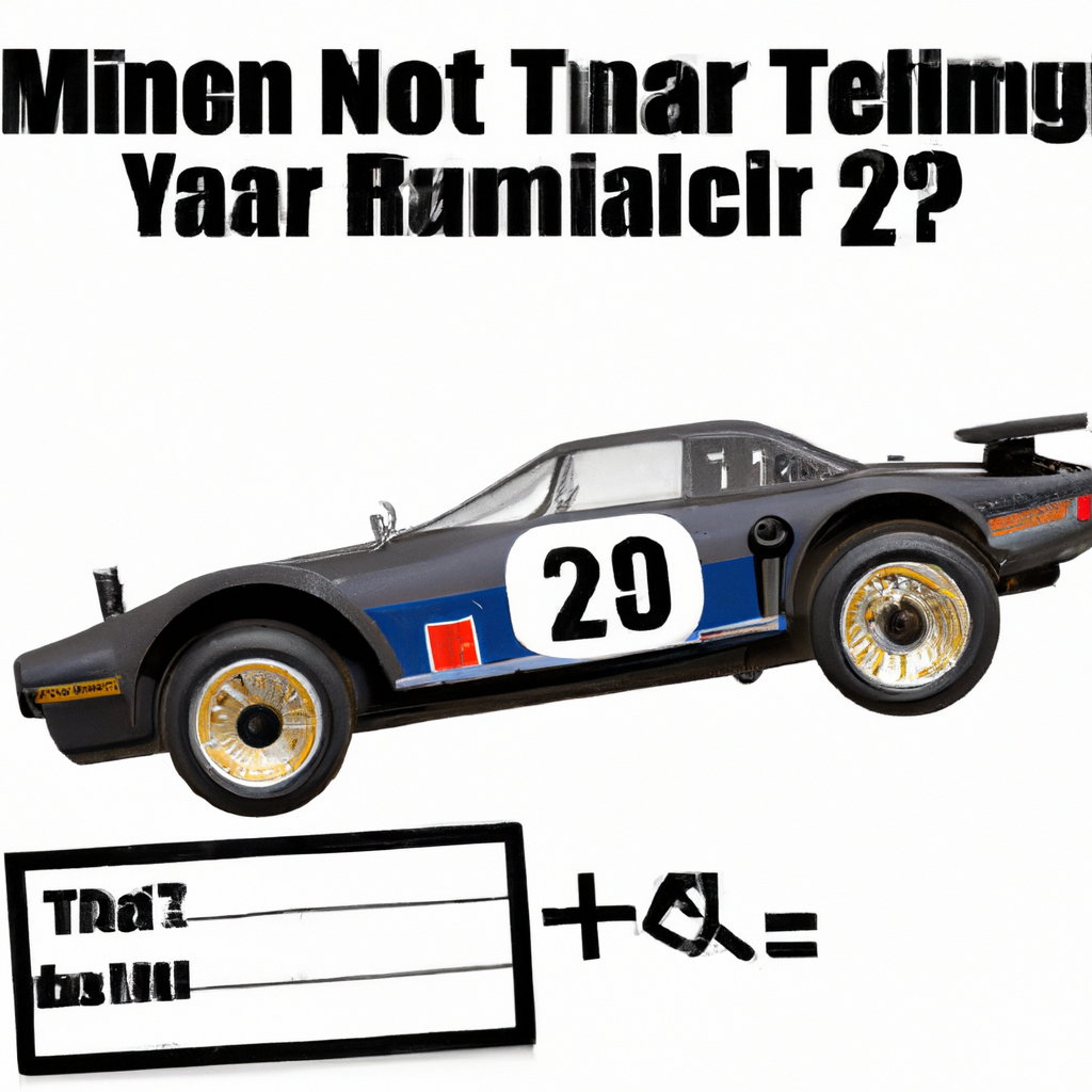 Breaking Down the Tamiya Model Numbers – What Do They Mean?