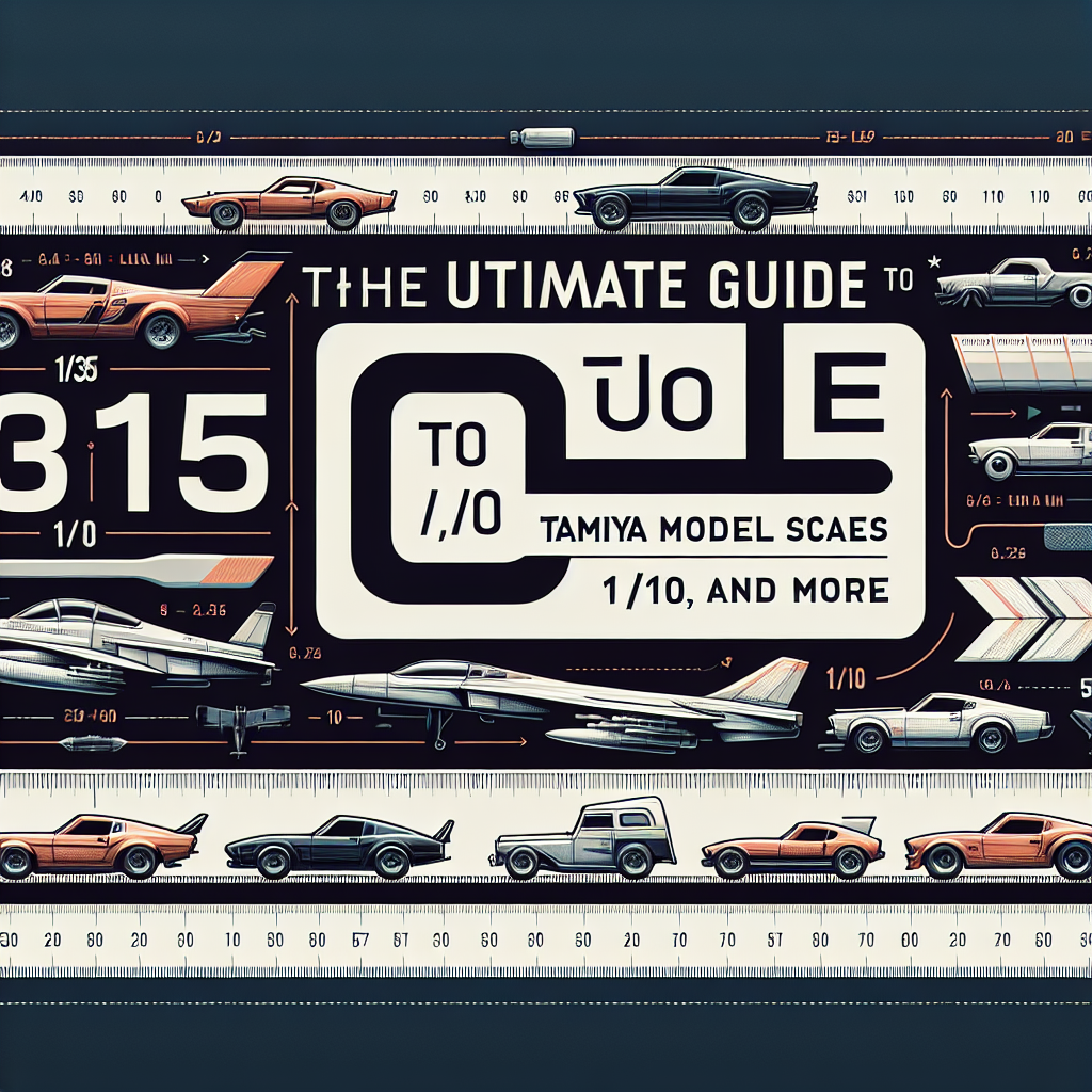 The Ultimate Guide to Tamiya Model Scales – 1/35, 1/10, and More