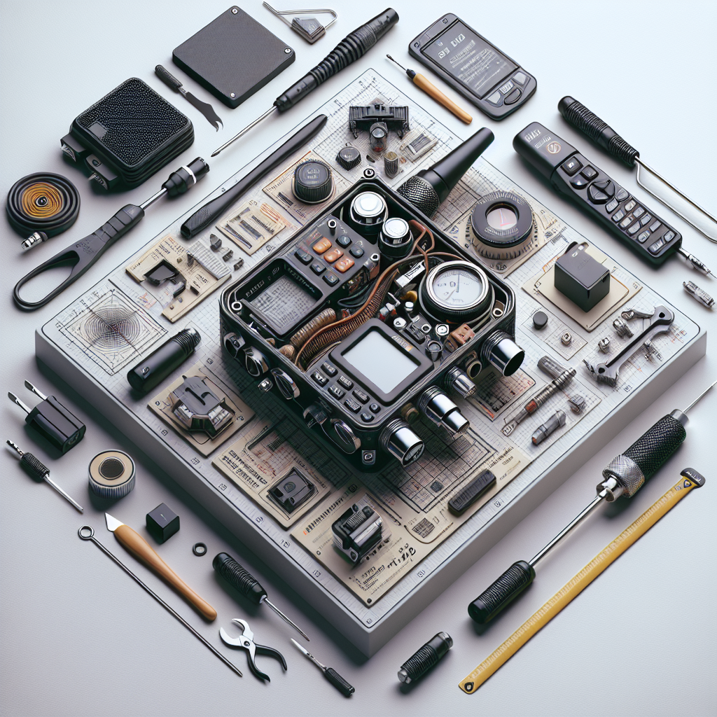 T8L radio power issues troubleshooting - person fixing radio circuit board.
