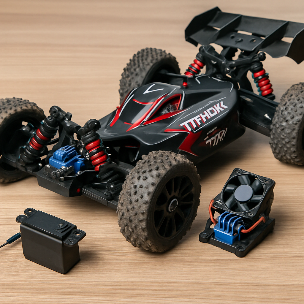 AI generated featured image for Best First Upgrades for the Arrma Typhon 3S That Actually Improve Driving