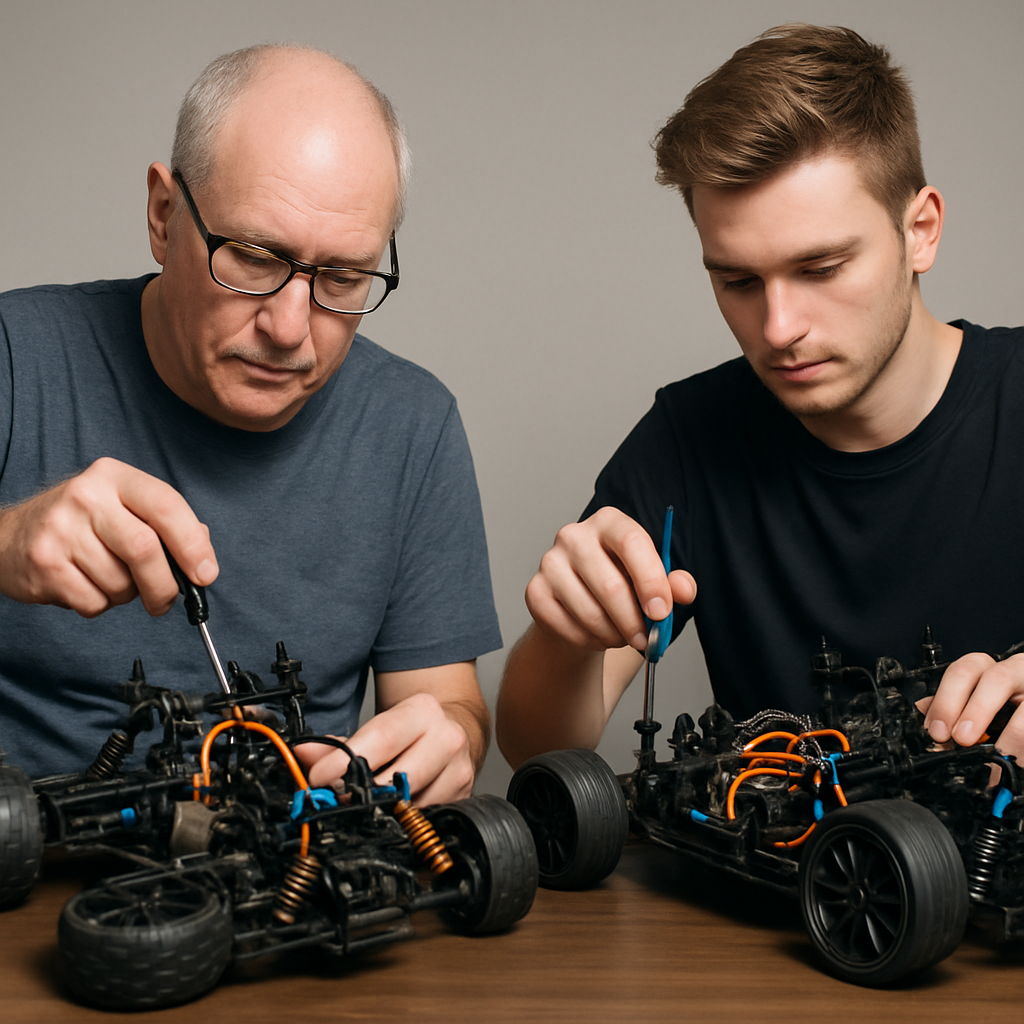 AI generated featured image for Why Older RC Drivers Build Differently Than Younger Hobbyists